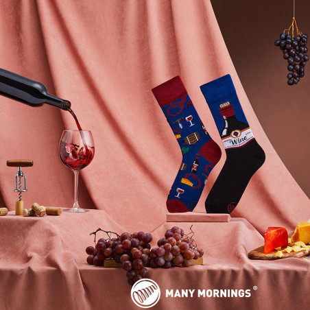 Paires de Chaussettes Cabernet Sauvignon - Many Morning