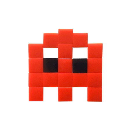 Fantôme Mosaïque Invaders | Rouge Fantôme Mosaïque Invaders | Rouge