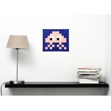 Mosaïque Invader Rose & Bleu