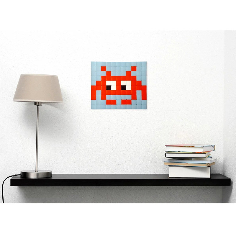 kit mosaïque Space invader chandelier idée cadeau original