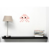 Mosaïque Invader Rose