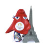 Mascotte officielle des JO Paris 2024 - Figurine Tour Eiffel en résine