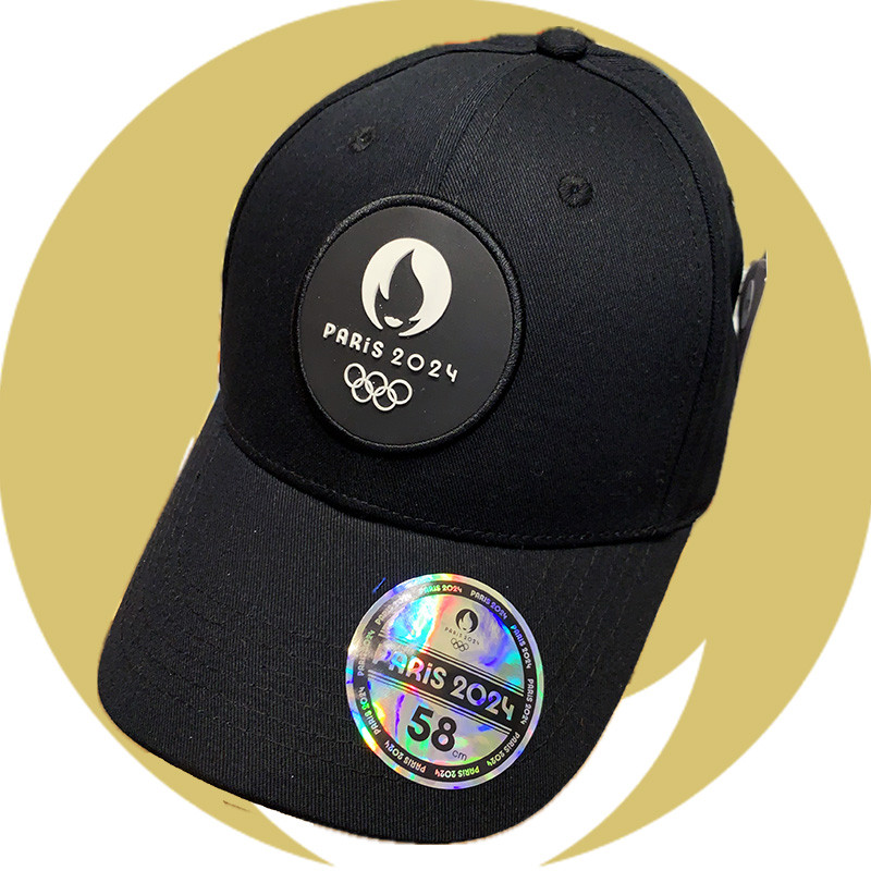 Casquette Officielle Jeux Olympiques Paris 2024 - Noir