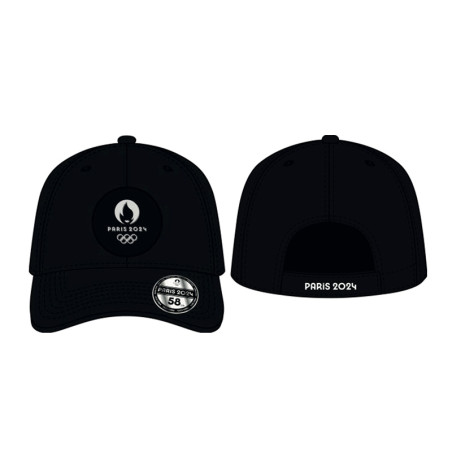 Casquette noir - Jeux Olympiques Paris 2024