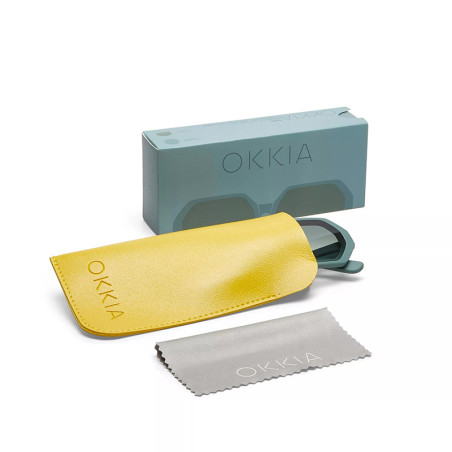 SUNGLASS OKKIA ANDREA GREEN SAUGE - OK022