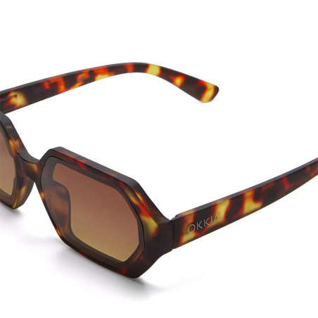 LUNETTES DE SOLEIL OKKIA ANDREA HAVANA