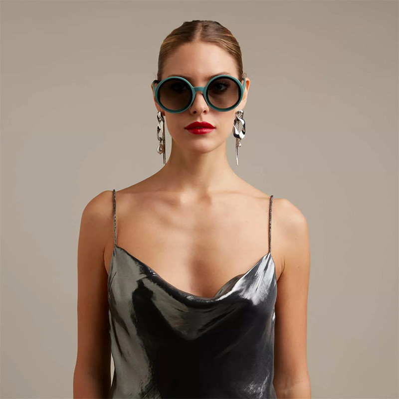 LUNETTES OKKIA MONICA GREEN SAUGE