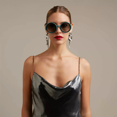 LUNETTES OKKIA MONICA GREEN SAUGE