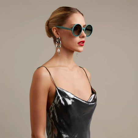LUNETTES OKKIA MONICA GREEN SAUGE
