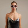 LUNETTES OKKIA MONICA  WHITE