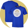 T-Shirt Officiel JO Paris 2024 - Bleu Royal