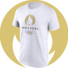 T-Shirt Officiel Jeux Olympiques Paris 2024 - Blanc