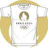 T-Shirt Officiel Blanc - Jeux Olympiques Paris 2024
