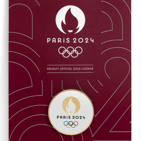 Pin’s officiel Jeux - Emblème JO Paris 2024