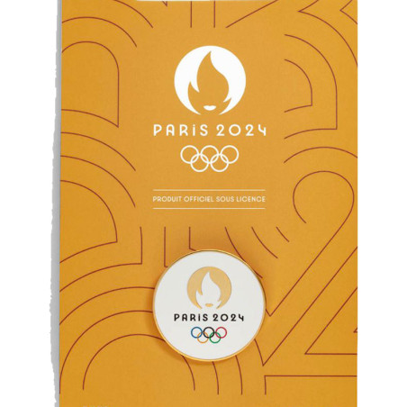 Pin’s officiel Jeux Olympiques - Emblème Or Paris 2024
