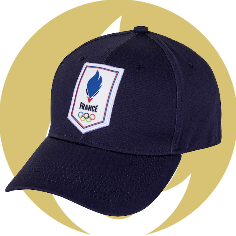 Casquette Officielle Équipe de France -- Jeux Olympiques Paris 2024