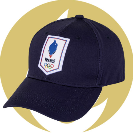 Casquette Officielle Équipe de France -- Jeux Olympiques Paris 2024