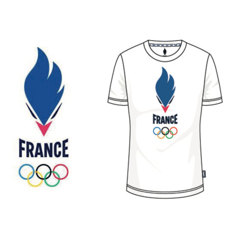 T-Shirt Équipe de France - Jeux Olympiques Paris 2024
