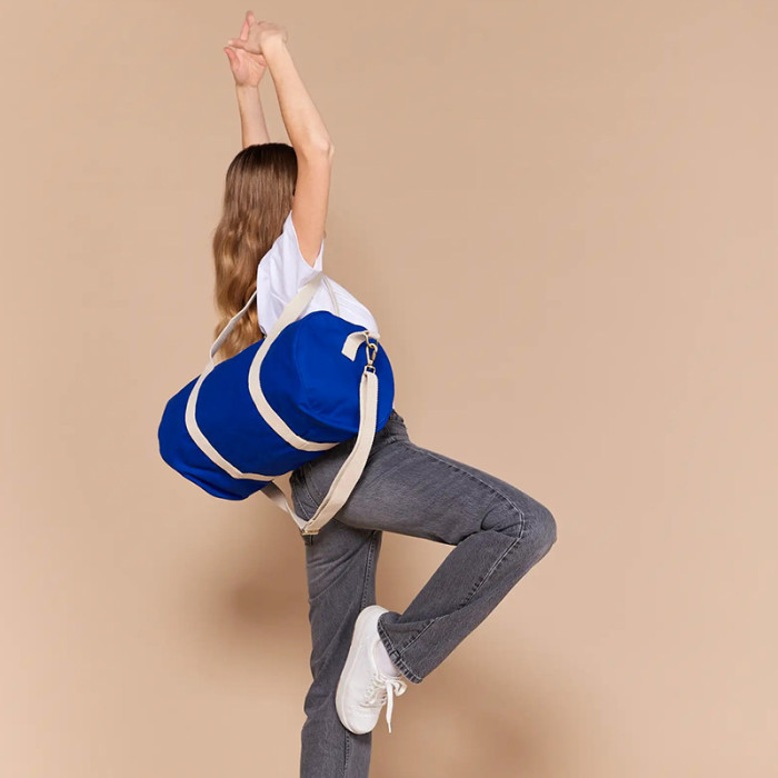 Hindbag Sac Polochon Simon Bleu Électrique