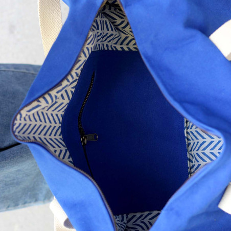 Sac Hindbag Mini Simon Bleu Électrique