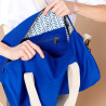 Hindbag - Sac Polochon Mini Simon Bleu Électrique