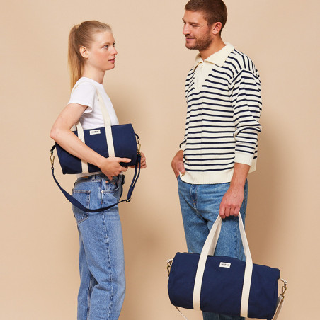 Hindbag Sac Polochon Mini Simon Navy