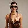 SUGLASS OKKIA CHIARA - GLOW COLLECTION - OK028 NOIR