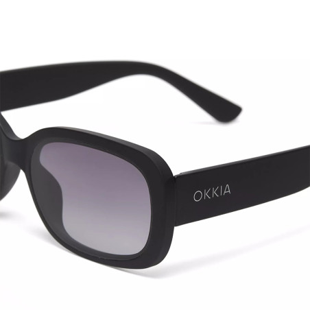 LUNETTES DE SOLEIL OKKIA CHIARA  - OK028 NOIR