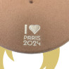 Béret Français Officiel des JO - Love Paris 2024 Rose
