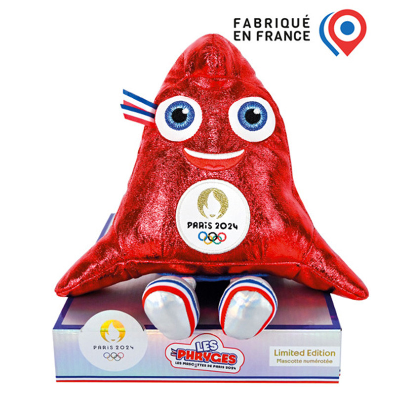 Mascotte officielle JO Paris 2024 – Édition Spéciale Métallisée