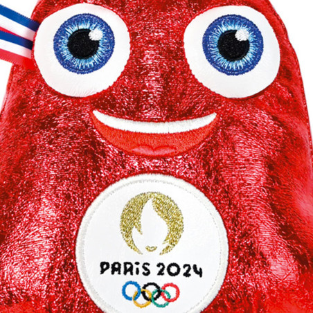 Mascotte  JO Paris 2024 – Édition Spéciale Métallisée