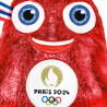 Mascotte  JO Paris 2024 – Édition Spéciale Métallisée