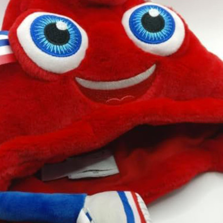 Bonnet Mascotte Phryge JO Paris 2024