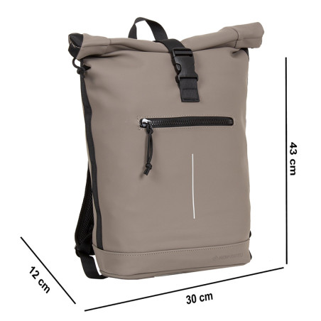 Sac à dos New Rebels Mart New-York Taupe - Dimension