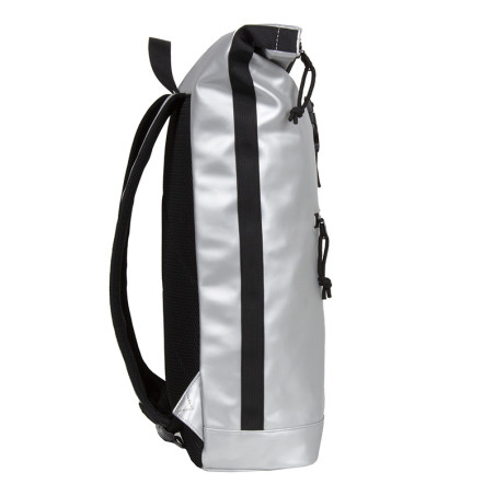 Sac à Dos New Rebels Mart New-York - Metallic Silver- Côté