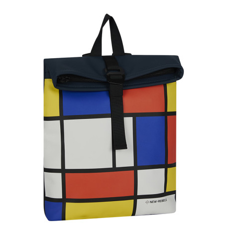 New Rebels - Mini sac à dos Los Angeles - Mondrian New Rebels - Mini sac à dos Los Angeles - Mondrian