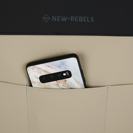 Sac à dos New Rebels Lincoln Fan Rains - Black - Pochette avant
