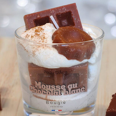 Bougie Peau D’Âne - Mousse au chocolat blanc
