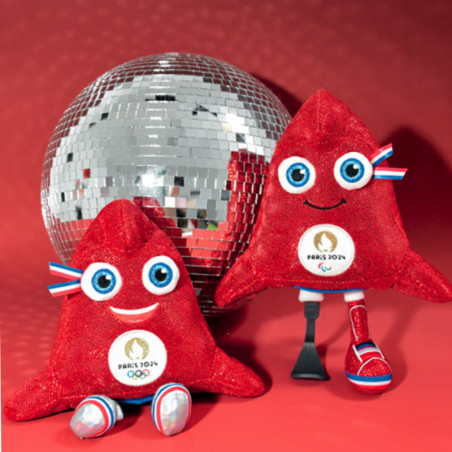 Édition spéciale Mascotte officielle Phryge Maille Disco -  JO Paris 2024