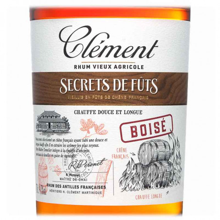 Secrets de Fûts Boisé | Rhum Vieux Clément | Cadeaux Clients