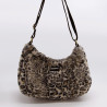 Sac Besace Hindbag Léopard Rosa