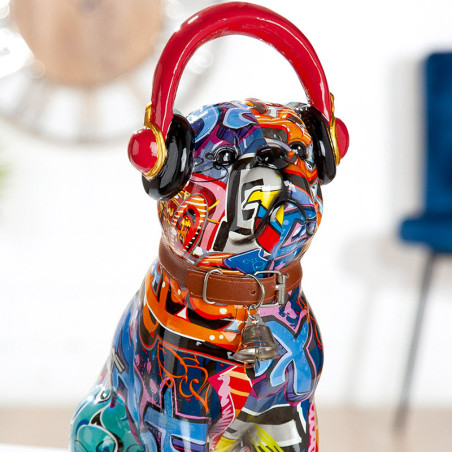 Figurine Bulldog Street Art