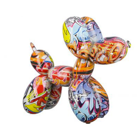 Profil Statue Chien Ballon Street Art