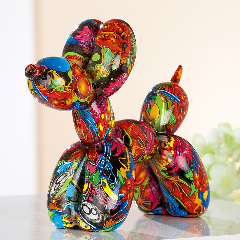 Figurine Chien Ballon Street Art