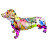 Figurine Chien Teckel Street Art - XL 01