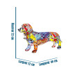 Figurine Chien Teckel Street Art