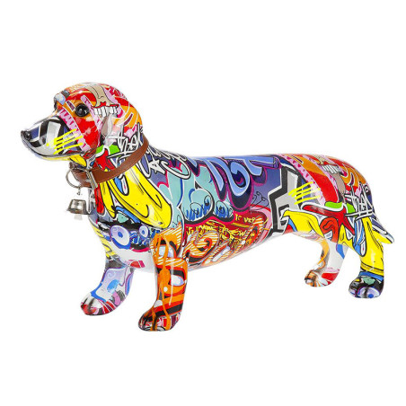 Statue Chien Teckel Street Art - XL 02
