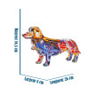 Dimension Figurine Chien Teckel Street Art - Small 01