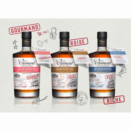 Secrets de Fûts Boisé | Rhum Vieux Clément | Cadeaux affaires