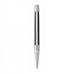 Stylo Dupont Défi Bille Noir et Chrome